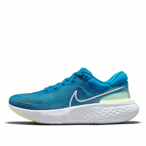 Nike ナイキ メンズ スニーカー  【Nike ZoomX Invincible Run Flyknit \u0027Blue Orbit Lime Glow\u0027 CT2228-401】  大きさ US_8(26.0糎)