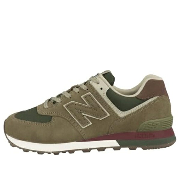 New Balance ニューバランス メンズ スニーカー 【New Balance 574 'Olive Bone' U574UBB】 サイズ US_5.5(23.5cm)｜asty