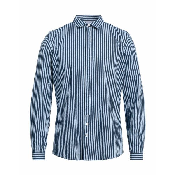 【送料無料】 ヴェルナ メンズ シャツ トップス Shirts Blue