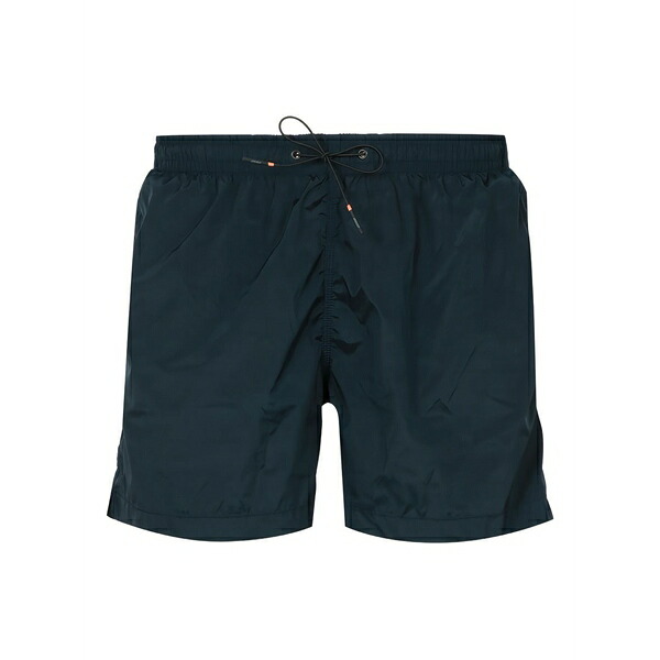アールアールディ メンズ カジュアルパンツ ボトムス Drawstring-fastening swim shorts Blue