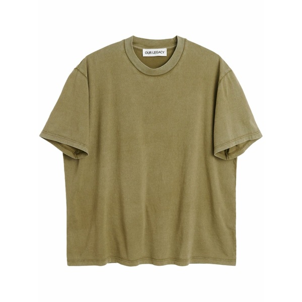 アワーレガシー メンズ プルオーバー トップス Cotton t-shirt Green