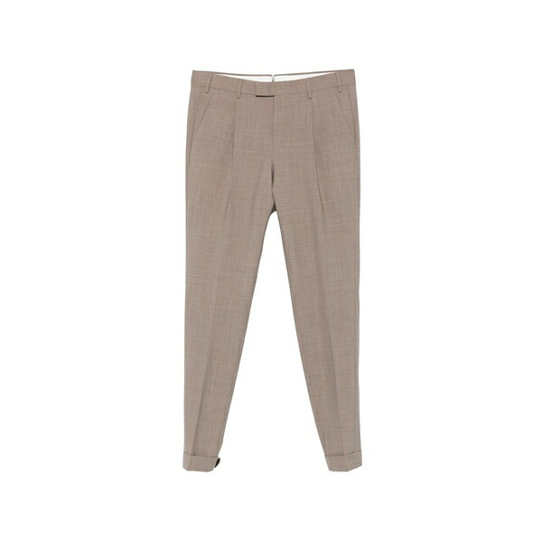 PTトリノ メンズ 心地好いズボン下 ボトムス Pleated trousers Neutrals