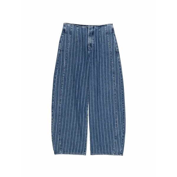ビンバ イ ローラ レディース デニムパンツ ボトムス Striped jeans Blue