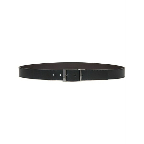 バリー メンズ 三尺帯 添え物 Shiffie reversible belt Black