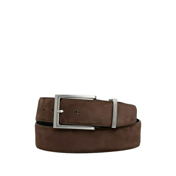 トラサルディ メンズ 胴締め 付属品 Suede belt Brown