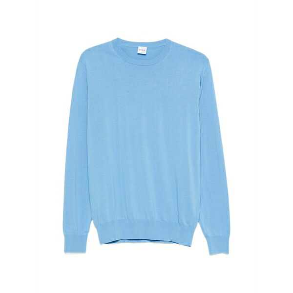 アスペジ メンズ ニット&セーター アウター Crew-neck sweater Blue｜asty