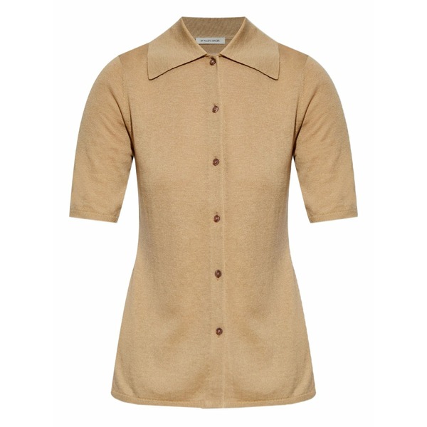 バイマレンバーガー レディース ジレー アウター Button-down polo shirt Neutrals