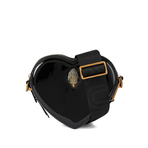 カートジェイガーロンドン レディース ショルダーバッグ 御徒面子 Heart eagle head tote Black