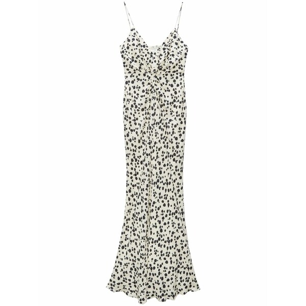 エムエスジイエム レディース 衣裳 トップス Spot-print maxi dress White スーツ・セットアップ-レディースファッション