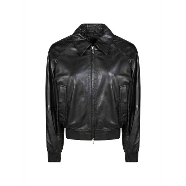 ピンコ レディース 上衣＆上衣 アウター Collared bomber jacket Black