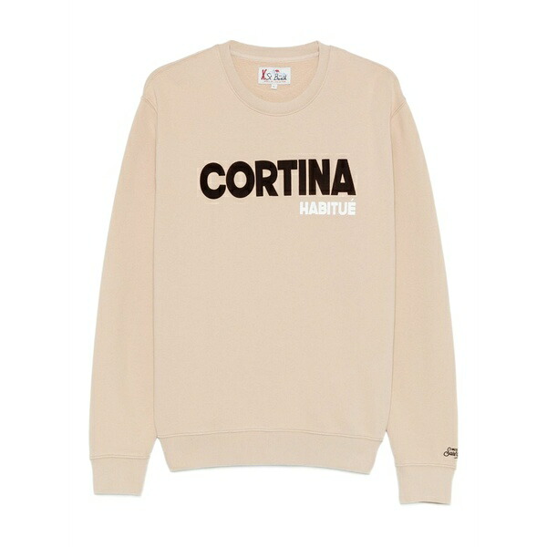 エムシーツーセイントバース メンズ パーカー・スウェットシャツ アウター Long-sleeves sweatshirt Neutrals