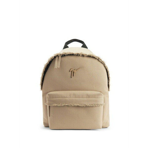 ジュゼッペザノッティ メンズ うしろ側容器に並べる・背嚢 御徒面子 Bud logo-plaque backpack Neutrals
