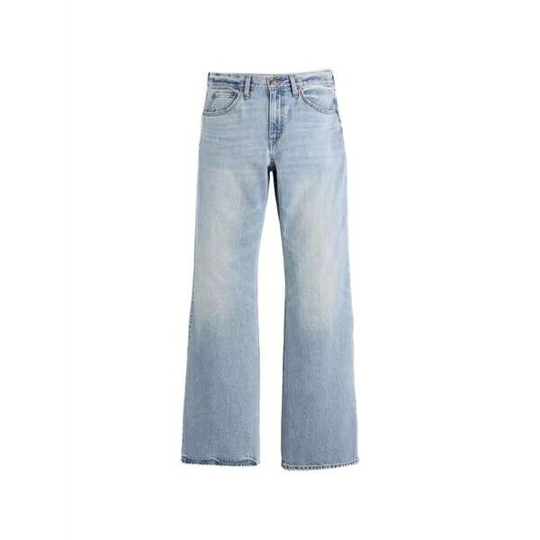 リーヴァイズジーンズ レディース ジーンズズボン下 ボトムス Boot-cut cotton jeans Blue