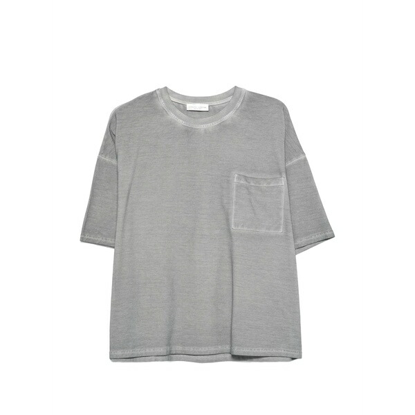 ロベルトコリーナ メンズ プルオーバー トップス Pocket crew-neck t-shirt Grey