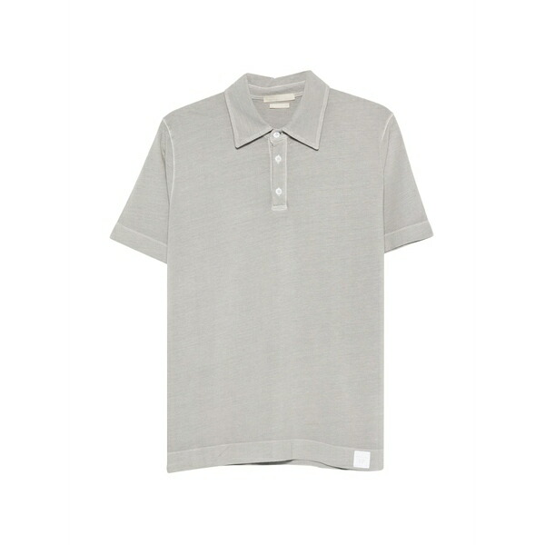 ダニエル フィエゾリ メンズ スポーツシャツ トップス Short-sleeve polo shirt Grey
