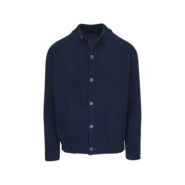 ピーター・銀鏡 メンズ ジレー アウター Buttoned cardigan Blue