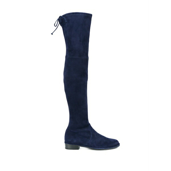 スチュアート ワイツマン レディース ブーツ シューズ Lowland thigh-high boots Blue