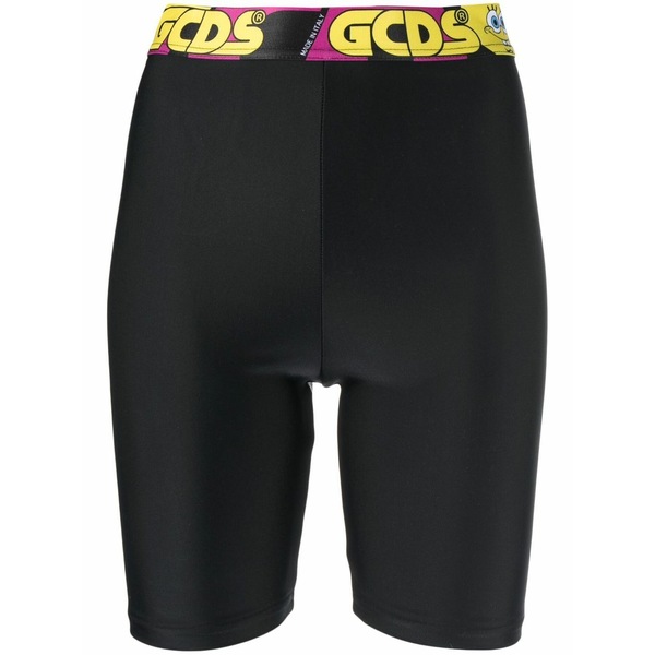 ジーシーディーエス レディース 心地好いズボン下 ボトムス Knee-high legging shorts Black
