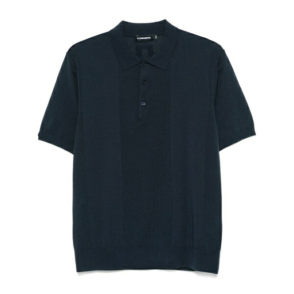 ジェイ リンドバーグ メンズ スポーツシャツ トップス Reymond polo shirt Blue