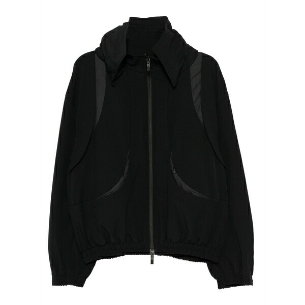 アーダーエラー メンズ 上衣＆上衣 アウター Tressy track jacket Black コート・ジャケット-メンズファッション
