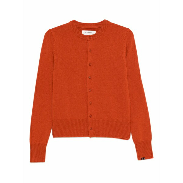 エクストリームカシミア メンズ ジレー アウター Buttoned cardigan Orange