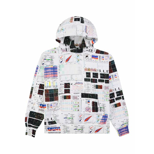 プレジャーズ メンズ パーカー・スウェットシャツ アウター Textbook hoodie White｜asty