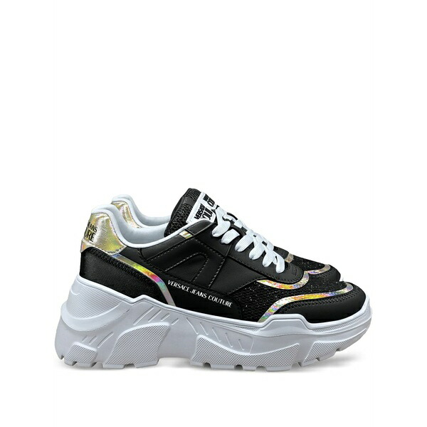 ベルサーチ レディース スニーカー シューズ Panelled sneakers Black｜asty