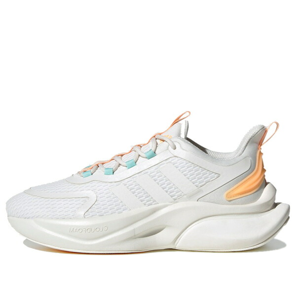 adidas アディダス レディース スニーカー 【(WMNS) adidas Alphabounce 'White Yellow' IF6033】 サイズ US_7(24.0cm)｜asty