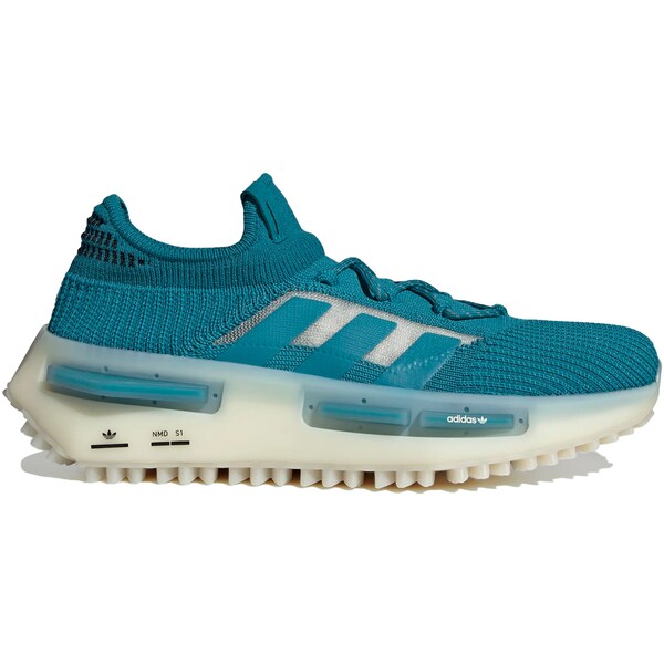 adidas アディダス メンズ スニーカー 【adidas NMD S1 Active Teal】 サイズ US_12(30.0cm) Active Teal/Core Black/Off White｜asty