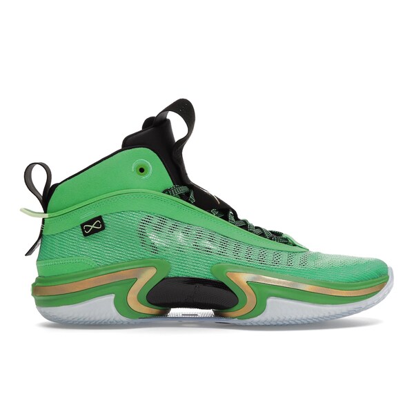 Jordan ジョーダン メンズ スニーカー 【Jordan 36 Green Spark】 サイズ US_10(28.0cm) Green Spark/Black/Lime Blast/Metallic Gold｜asty