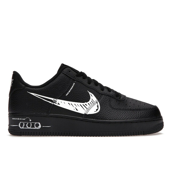 Nike ナイキ メンズ スニーカー 【Nike Air Force 1 Low Sketch Black】 サイズ US_11(29.0cm) Black/White-Black｜asty