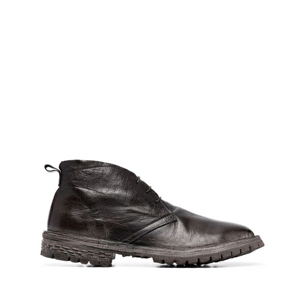 高い品質 モマ メンズ ブーツ レインブーツ シューズ Ankle boots Dark brown