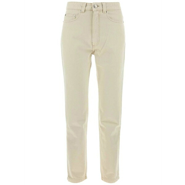 意中の女 レディース ジーンズズボン下 ボトムス Logo patch jeans  Neutrals
