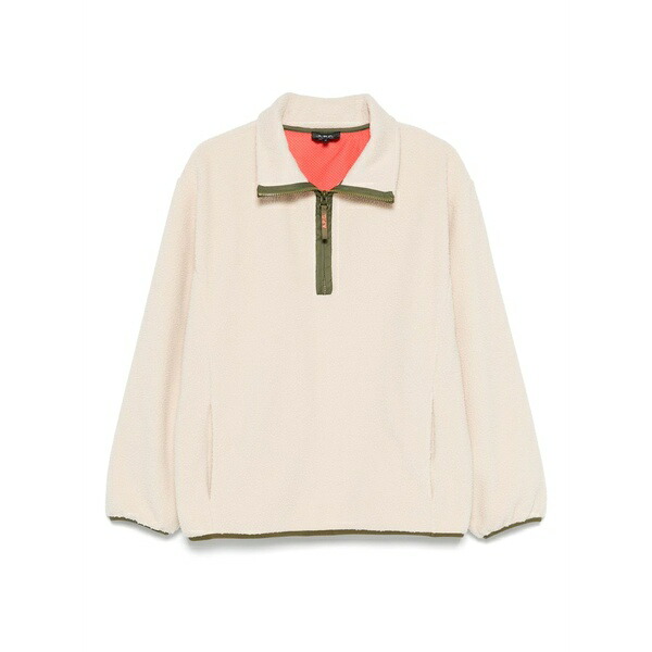 アーペーセー メンズ パーカー・スウェットシャツ アウター Zip-up sweatshirt White