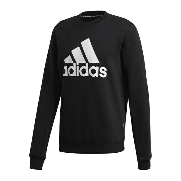 アディダス メンズ パーカー・スウェットシャツ アウター  badge of sport fleece sweatshirt Black