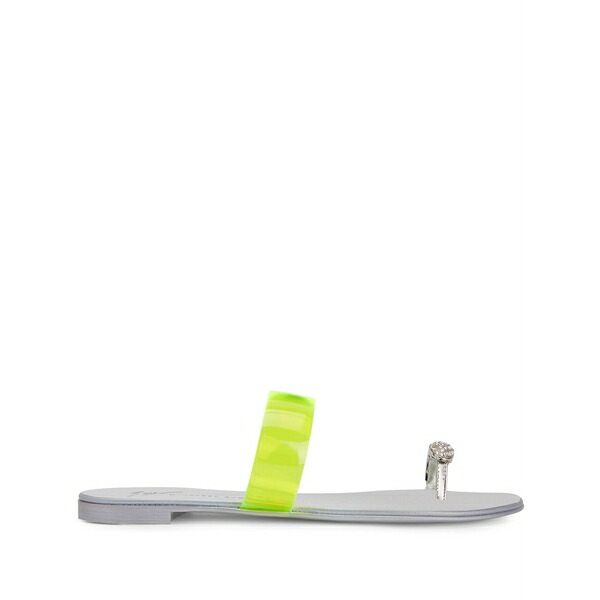 ジュゼッペザノッティ レディース サンダル シューズ Ring plexi sandals Yellow