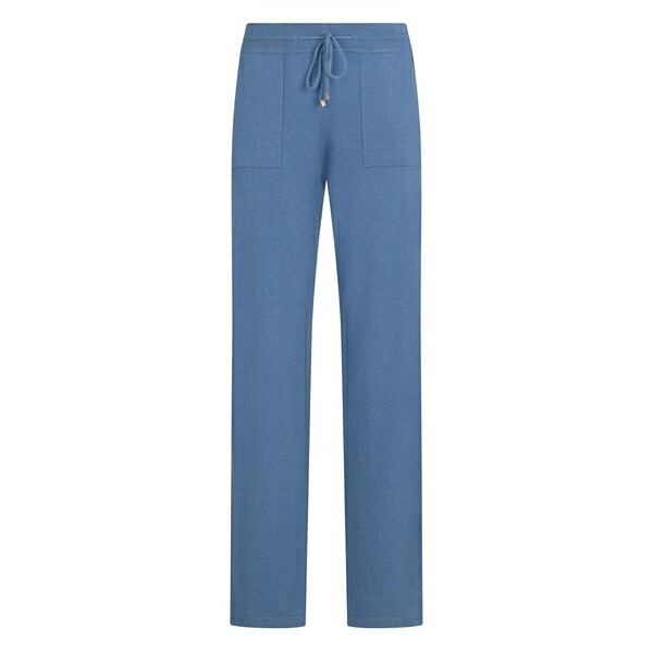 マロ メンズ 心地よいズボン下 ボトムス Drawstring track pants Blue