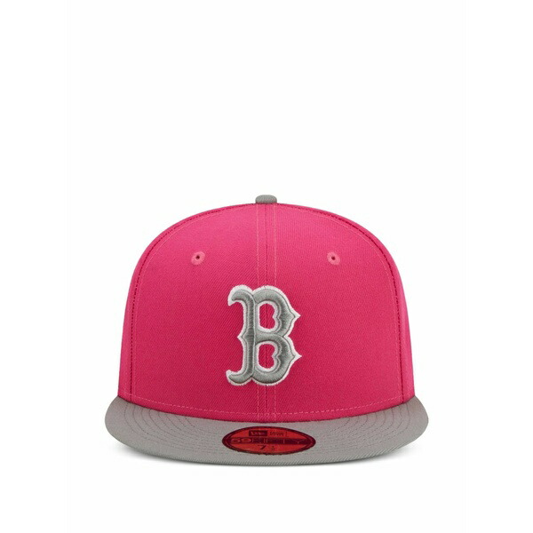 ニュー内鰓 メンズ かぶり笠 佩び物 59fifty boston red sox fitted cap Pink
