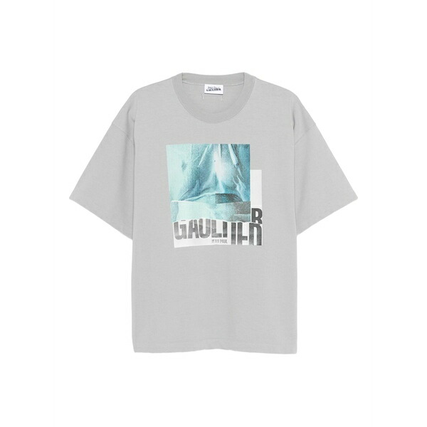ジャン極点 ゴルチエ レディース ティーシャツ トップス Graphic-print t-shirt Grey