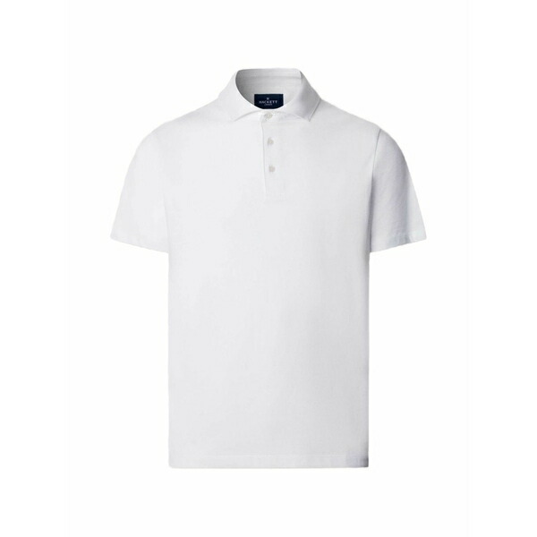 ハケット メンズ スポーツシャツ トップス Short-sleeve polo shirt White