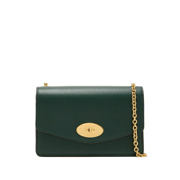 マル木ノ実 レディース ハンドバック 御徒面子 Small darley turn-lock cross body bag Green