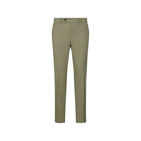 スローウエア メンズ カジュアルパンツ ボトムス Straight-leg trousers Green｜asty