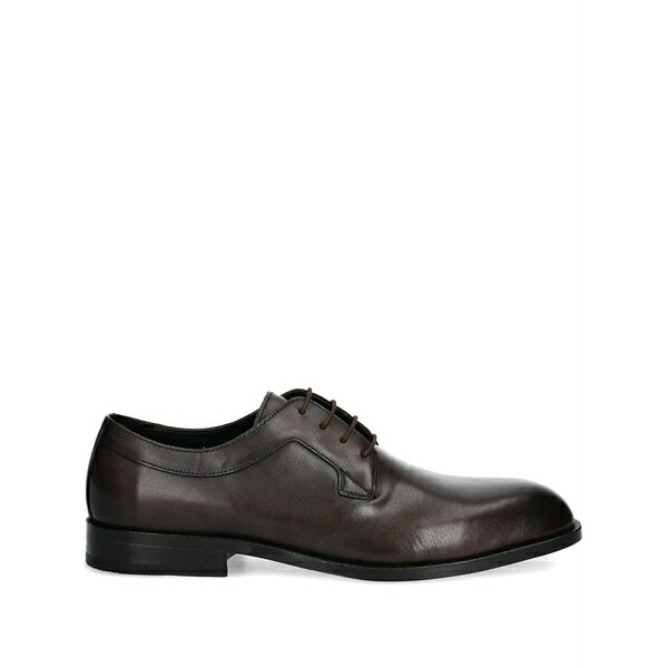 主任者 メンズ 御召しものシューズ シューズ Leather derby shoes Brown