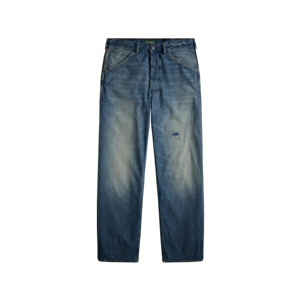 ラルフローレン メンズ ジーンズズボン下 ボトムス Logo-patch jeans Blue