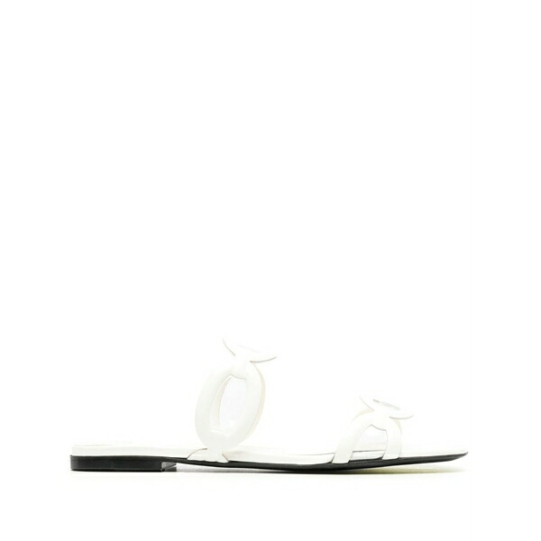 ヴァレンティノ ガラヴァーニ レディース サンダル シューズ Chain 1967 flat slides White
