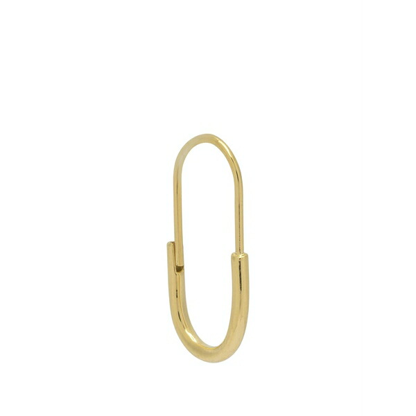 マリア ブラック レディース ピアス&イヤリング アクセサリー Mini chance earring Gold|asty