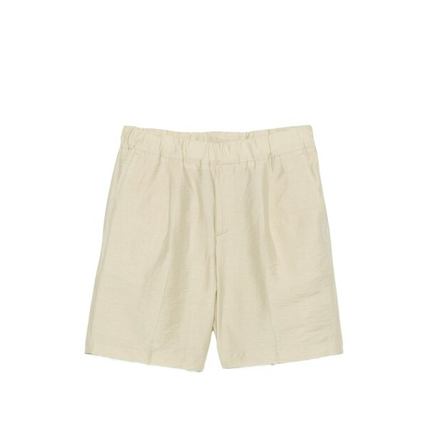 御召しものメイン メンズ 心地よいズボン下 ボトムス Tony elasticated-waistband shorts Neutrals