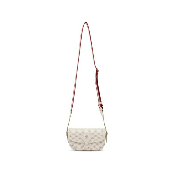 バリー レディース ショルダーバッグ 御徒面子 Beckett perforated leather cross body bag Neutrals