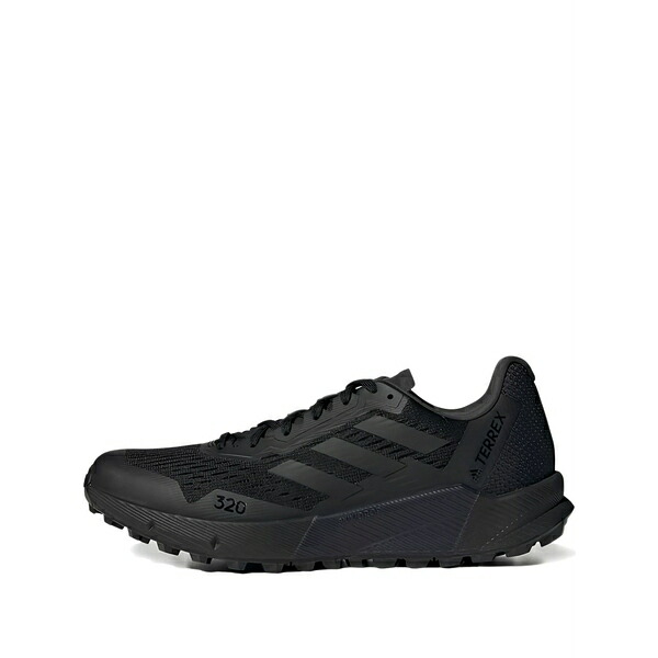 アディダス メンズ スニーカー シューズ Agravic flow 320 trainers Black