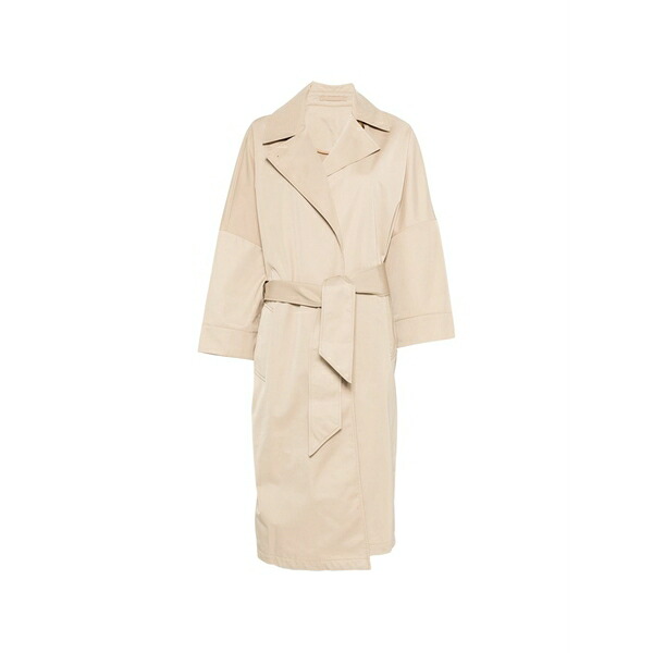 マレーラ レディース 厚地の外套 アウター Mandare belt coat Neutrals